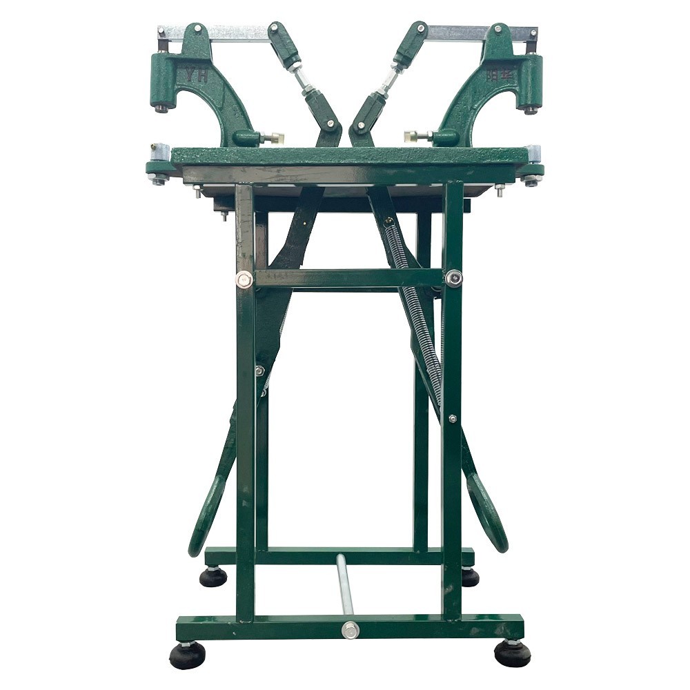 Manual Rivet Machine Green Two Foot Pedal Duty Rivet Machine Buttonhole Machine