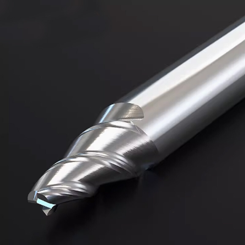60° Flat Bottom Tapered Milling Cutter 3 Flutes End Mill Router Bit 4-12mm Shank