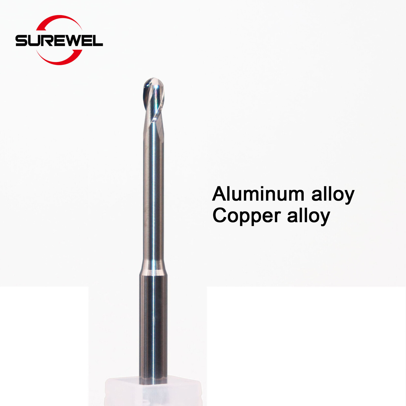 Radius 0.15mm -1.5mm Tungsten carbide ball nose end mill milling cutter HRC60