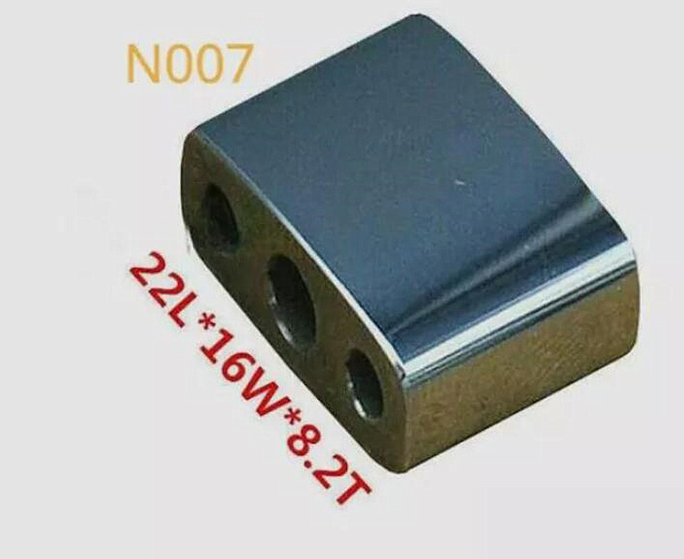For Makino Wire EDM Part Upper Lower Tungsten Steel Conductive Block N006 N007