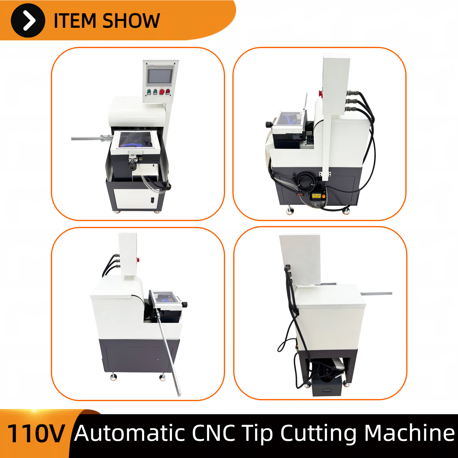 Automatic CNC Rotary Pin Cutter 110V for Tungsten Steel/ Iron/Copper & Aluminum