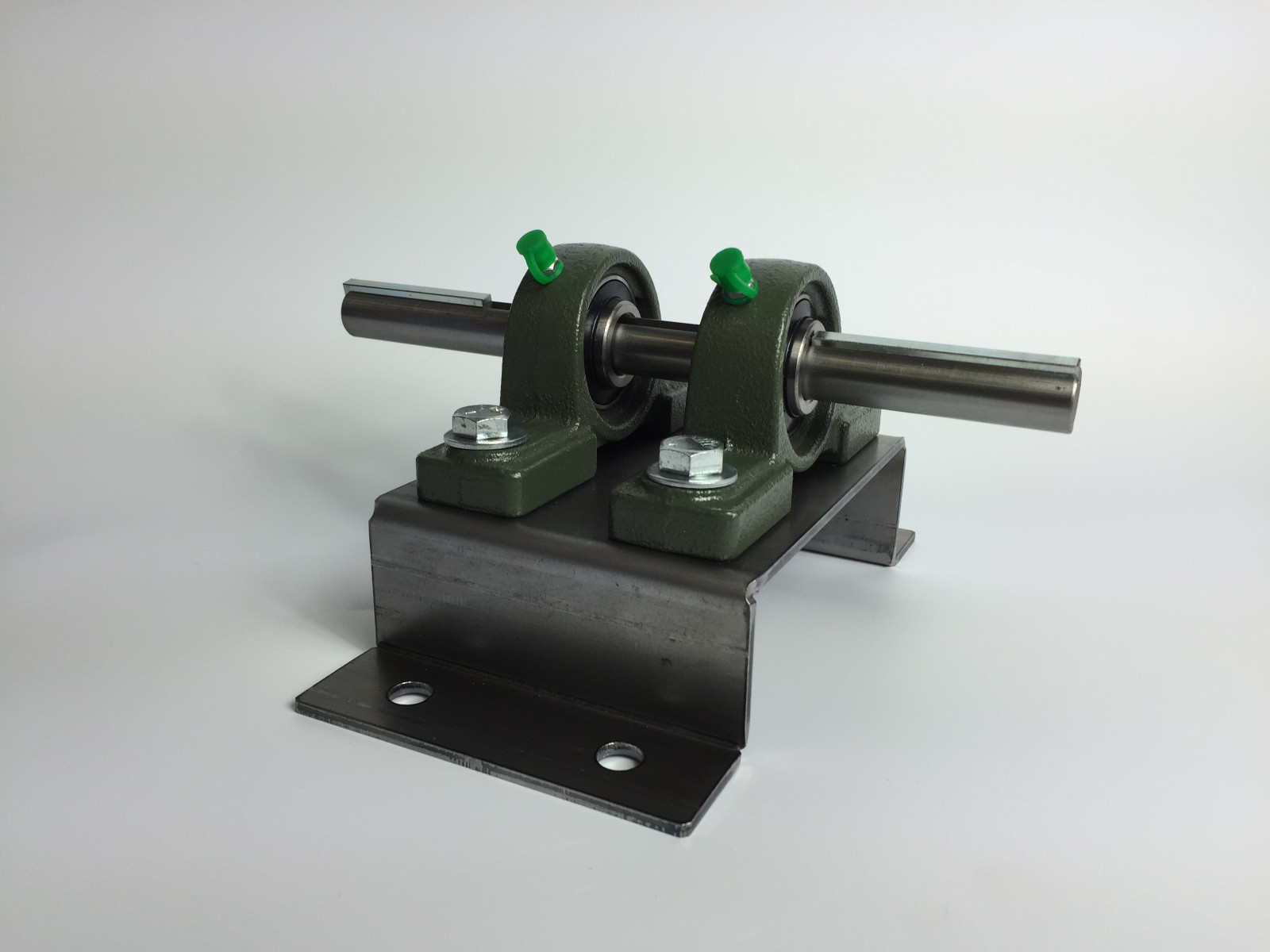 Belt grinder drive wheel bearing stand