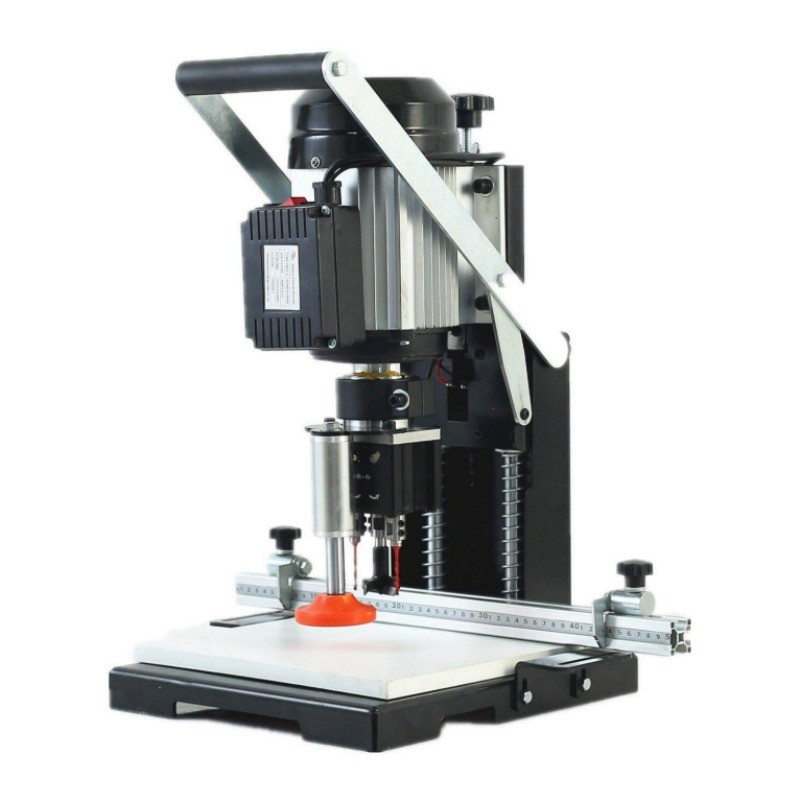 220V Portable Hinge Drill Hole Machine Woodworking Drill Boring Machine New