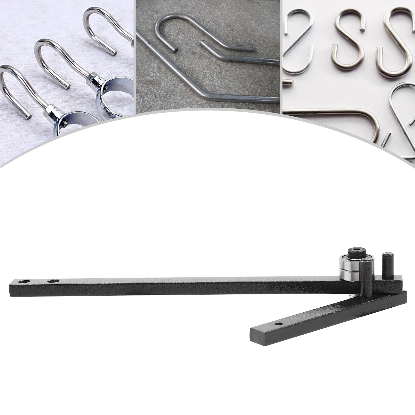 0-180° Hand Bender Manual Bending Bender Mini Flat Bar Rod Bender Black 2mm-10mm