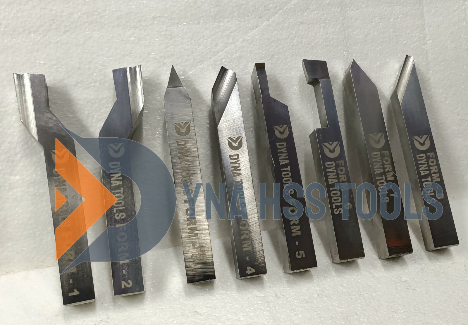 16mm x 100mm HSS Ground Lathe Pre Form Tools Set Of 8 Pieces Myford Boxford NEW