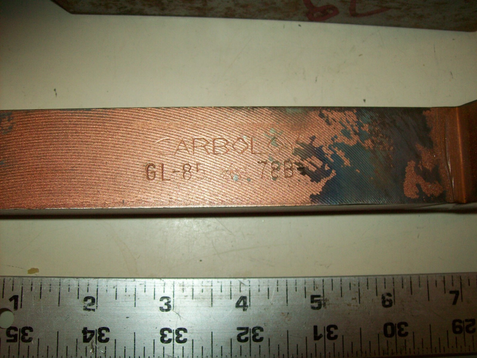 2 Carboloy Cemented Carbide Cutting Tools-Metal Lathe BL-20 44A & GL-85 78B