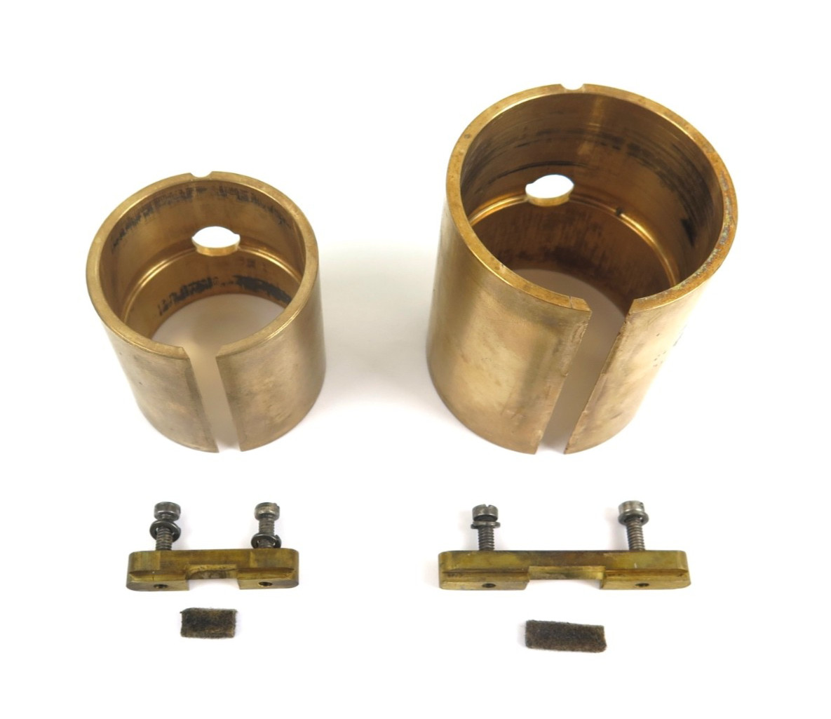 South Bend 13″ Lathe Large Bore Spindle Bronze Bearings & Expanders