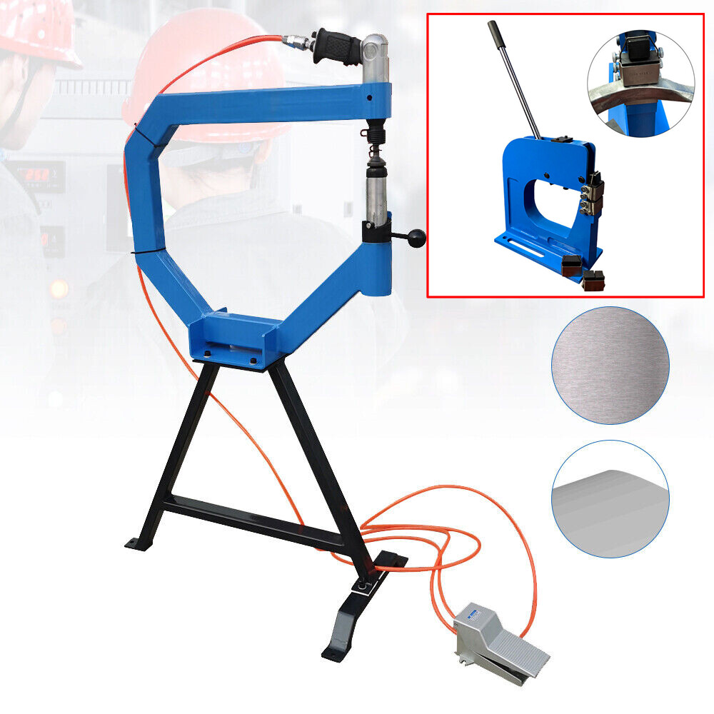 Manual Metal Shrinker Stretcher Fabrication Tool Pneumatic Planishing Hammer kit