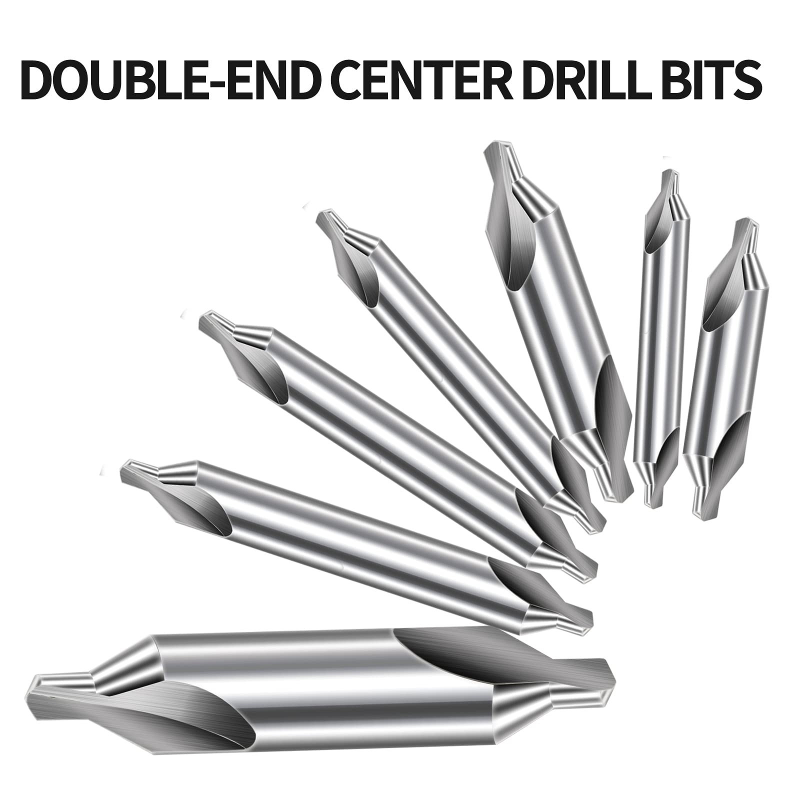 Aleric Center Drill Bits Set – High Speed Steel Center Drill Bit Countersink …