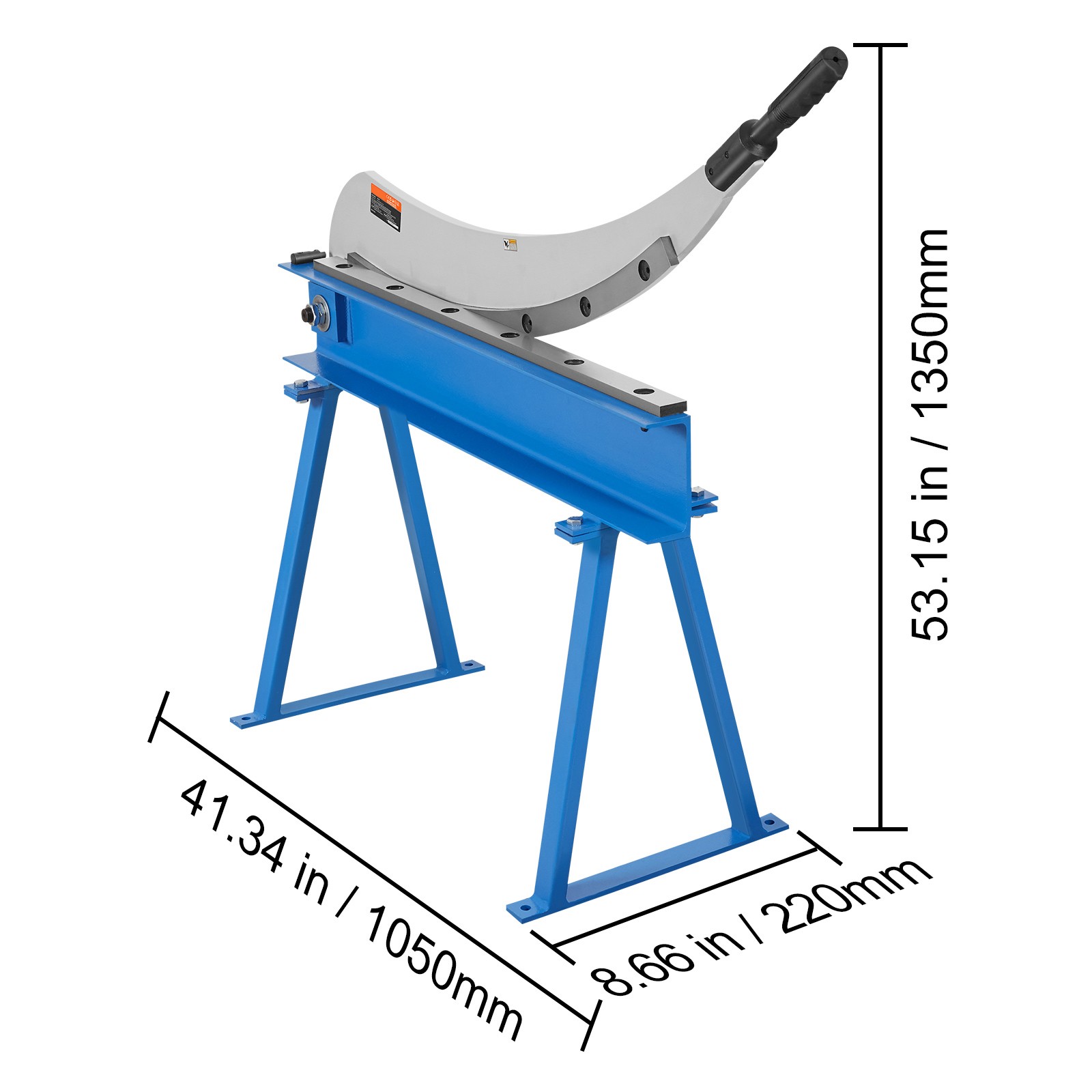 Uimoso 32″Manual Hand Plate Shear Machine for Metal Sheet Cutting and Processing