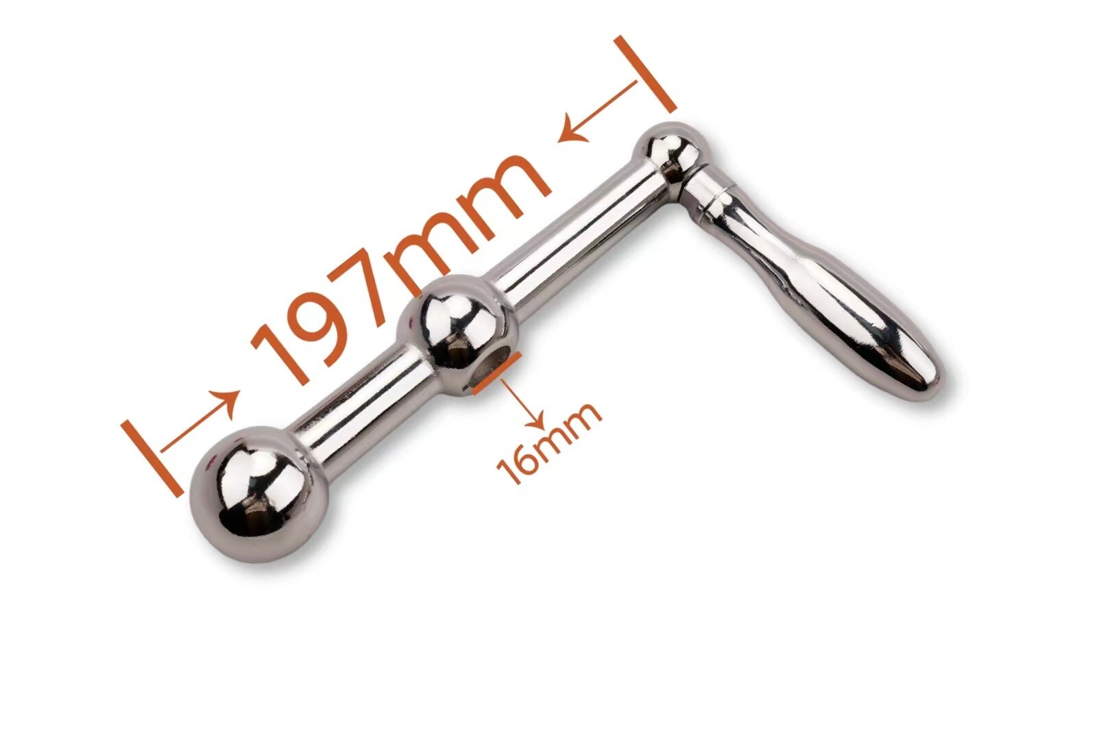 1 Pcs Milling Machine Part- Three Ball Crank Handle fit for Most Mills