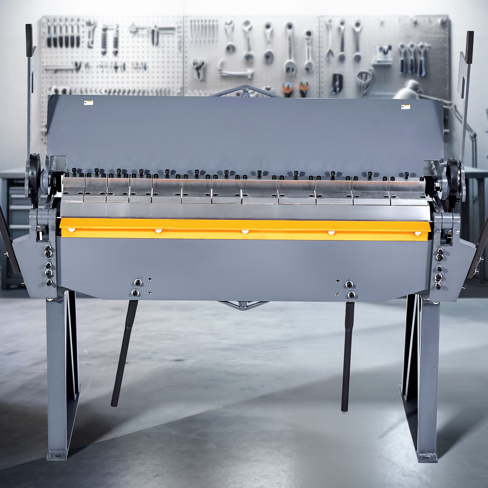 VEVOR 48 in Box and Pan Brake 0-135° 12 Ga Sheet Metal Bending Brake Bender 8