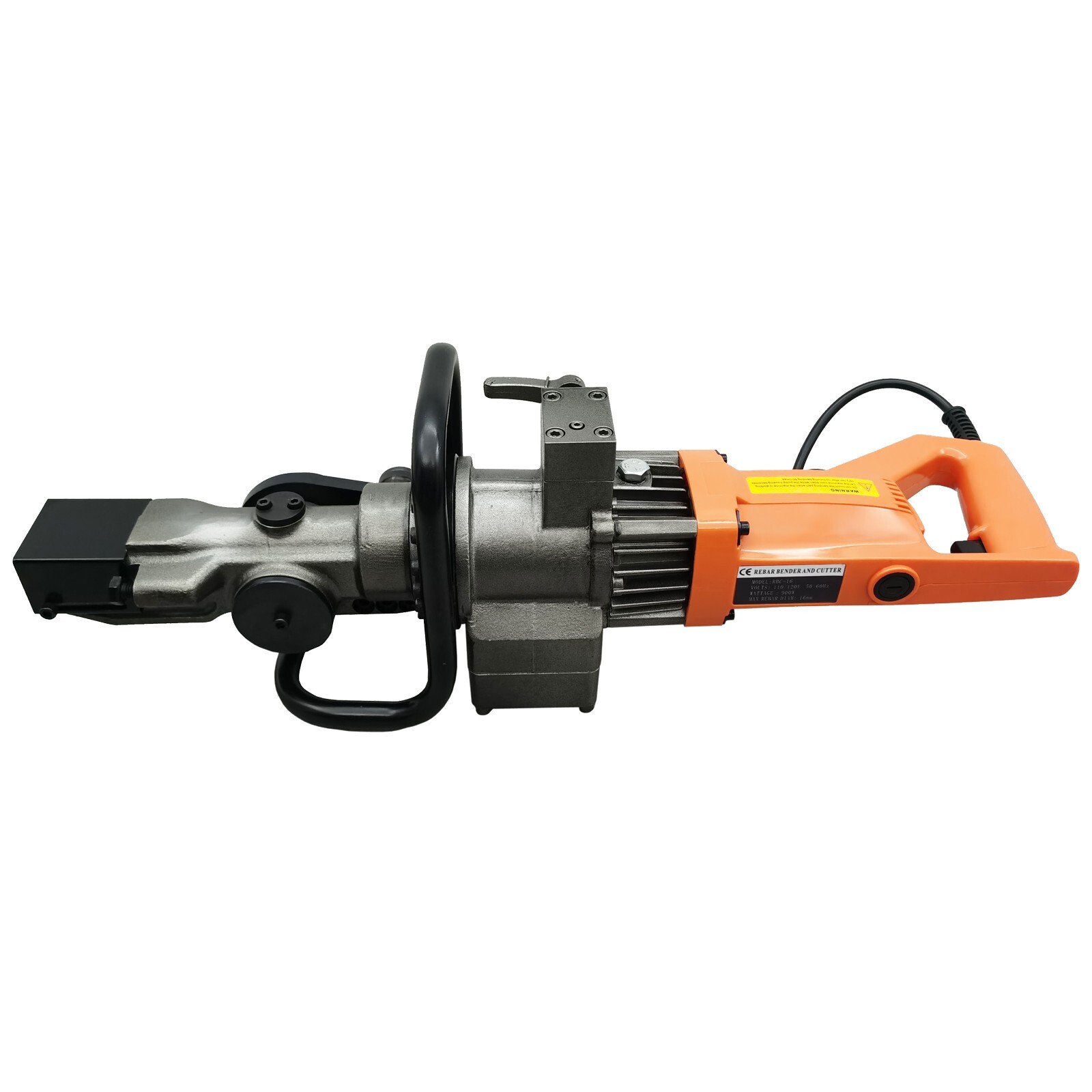 110V Portable Electric Hydraulic Rebar Bender Cutter Steel Pipe Solid Bar Bender