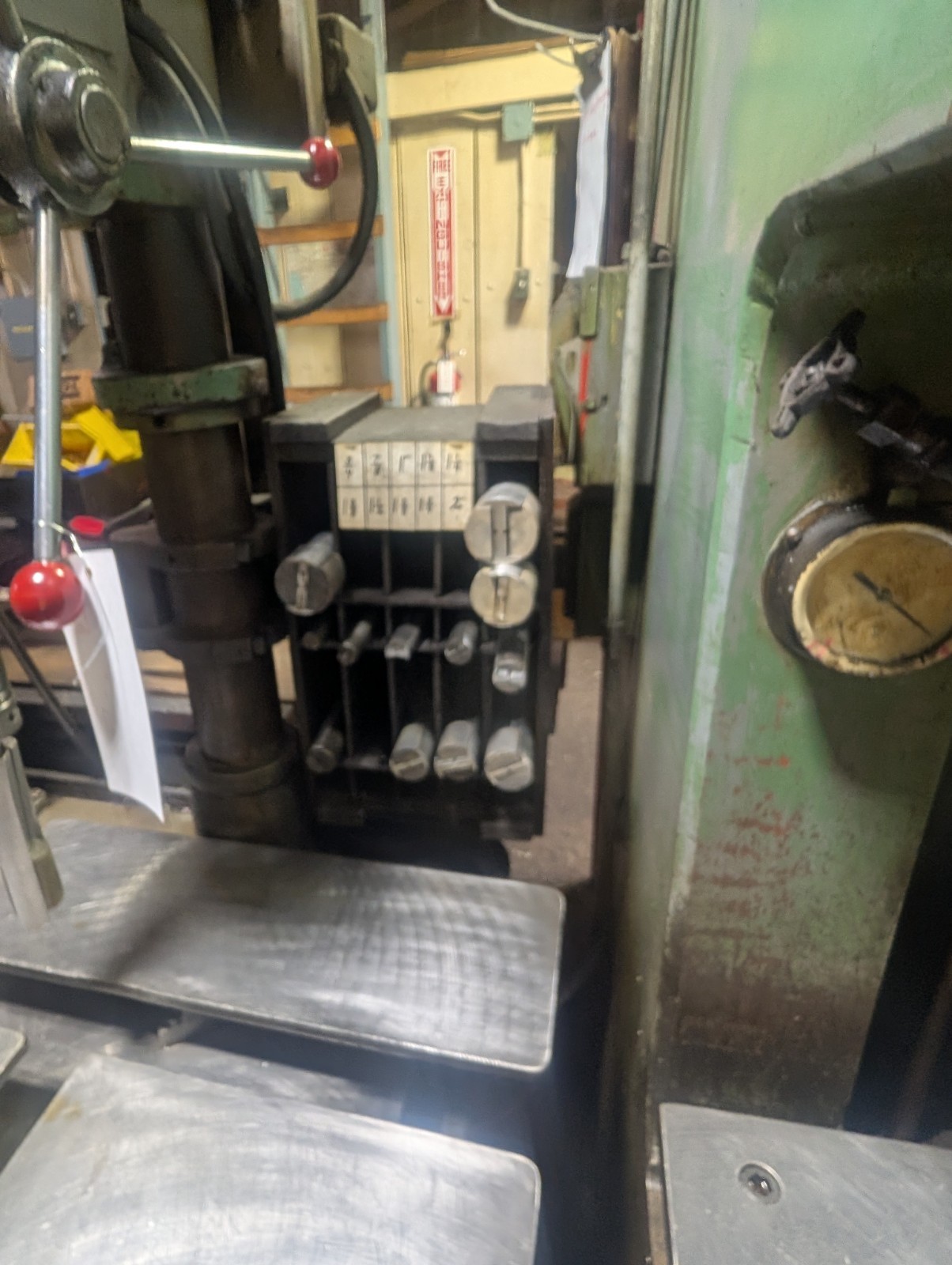 20″ POWERMATIC “1200” THREE-SPINDLE MULTIPLE SPINDLE DRILL PRESS