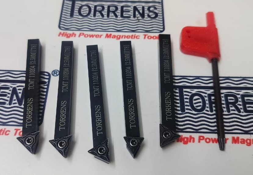 Indexable Carbide Insert Lathe Tools Combo 10mm – 3/8″ For Unimats Emcos Mifords