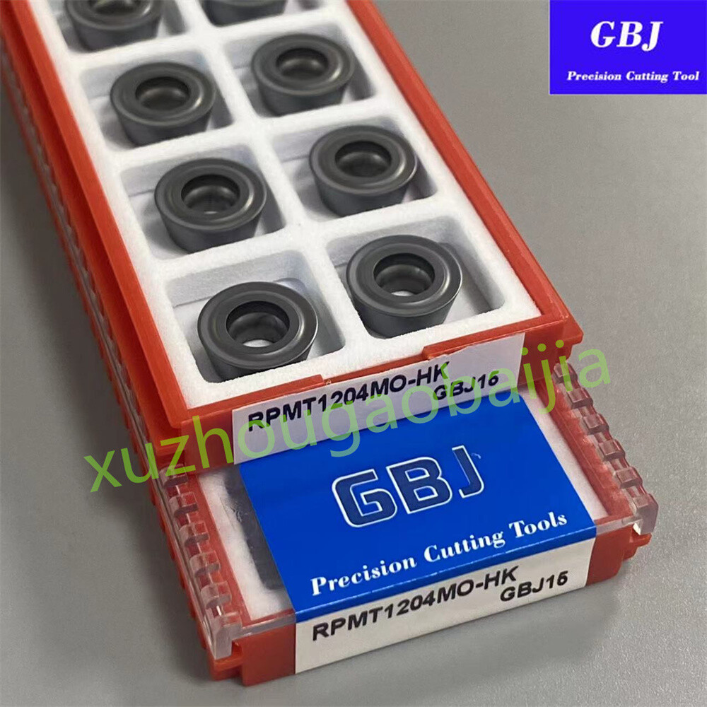 GBJ RPMT1204-HK R6 Round Milling Insert Hard material processing HRC20-50