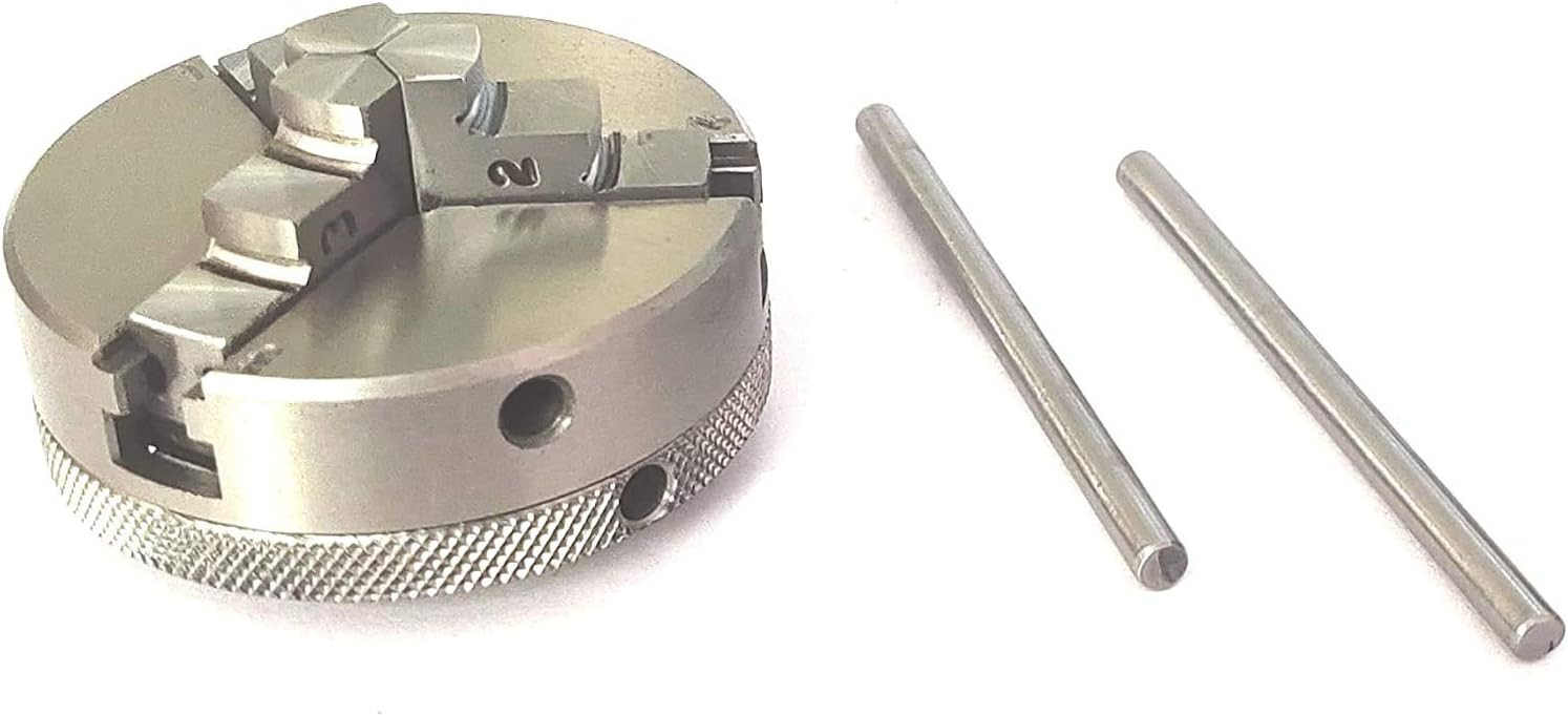 Small Chucks for 3″ I 80 mm & 4″ Inch I 100 mm Rotary tables and Mini Lathes