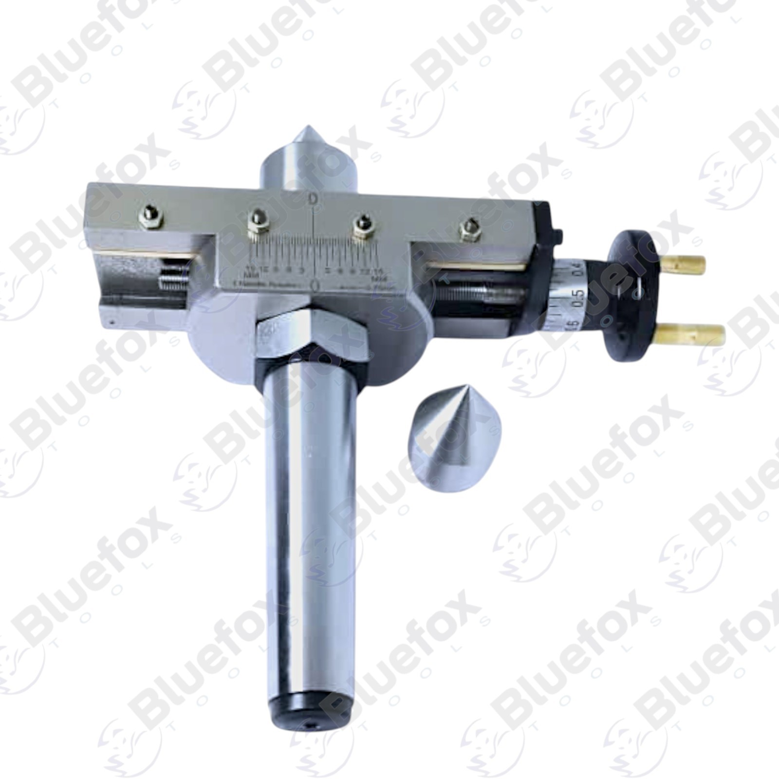 Tailstock Taper Turning Attachment MT3 with Revolving & Dead Center | Precision