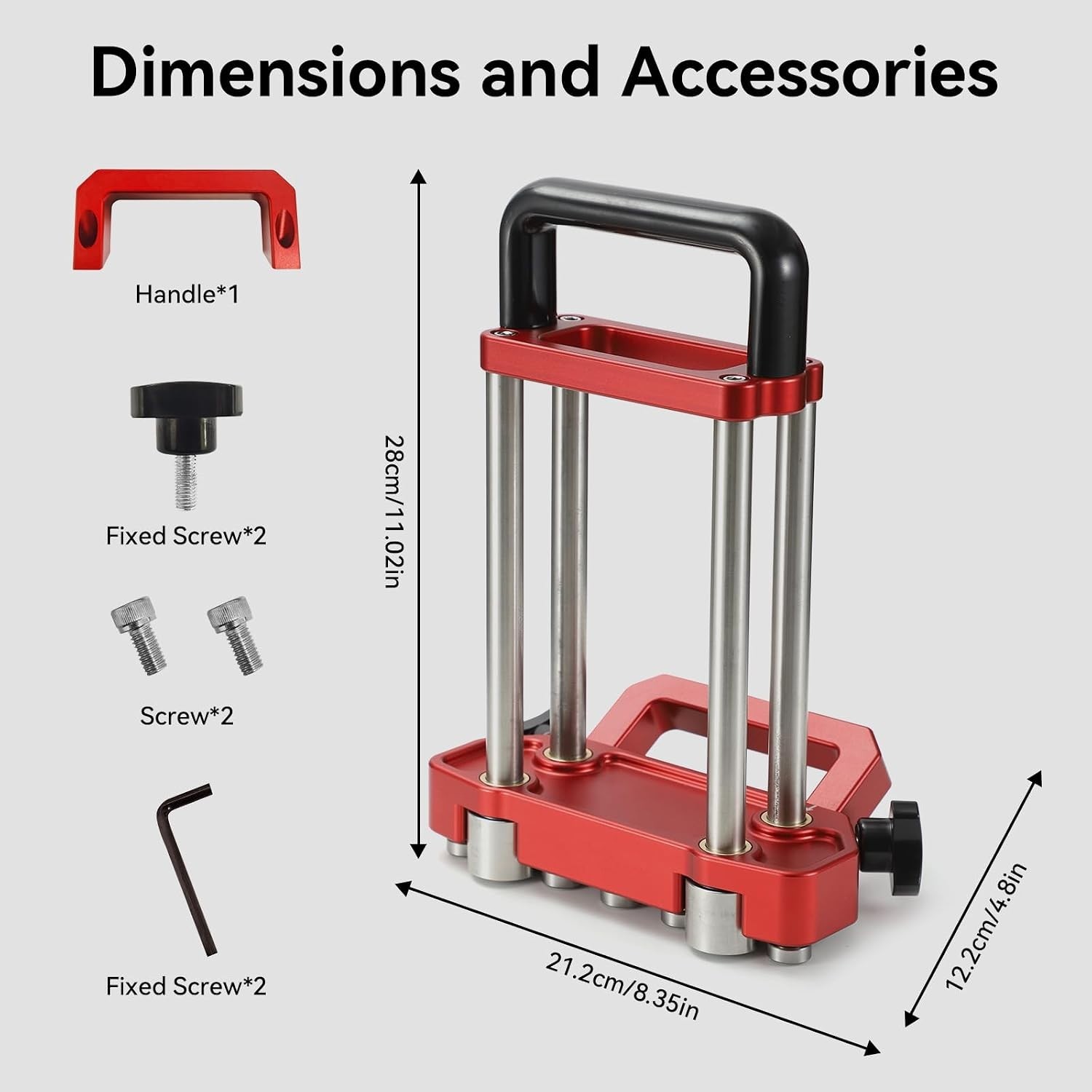 Precision 2 Station Sheet Metal Roller & Bender Tool – 7in Lightweight Design