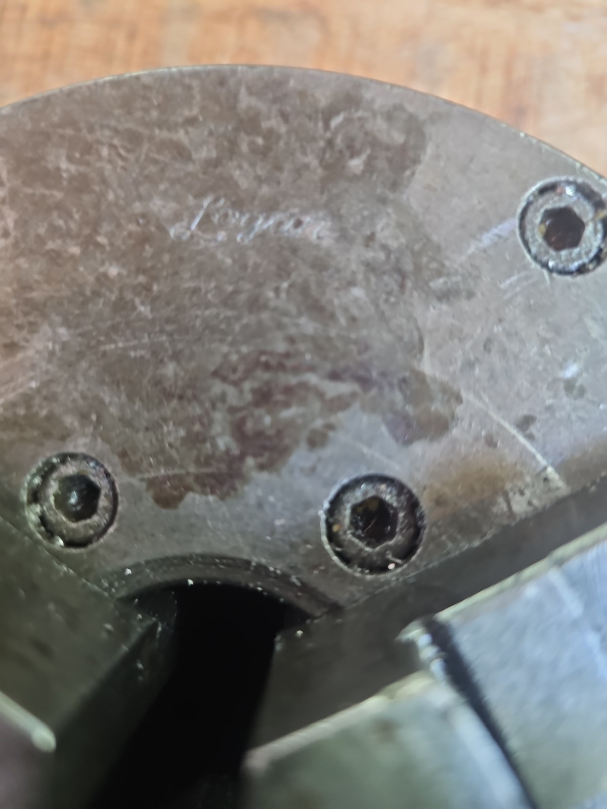 Logan 1063 Lathe 3 Jaw Chuck 6 Inch (no key is included) Nice accessory w mount