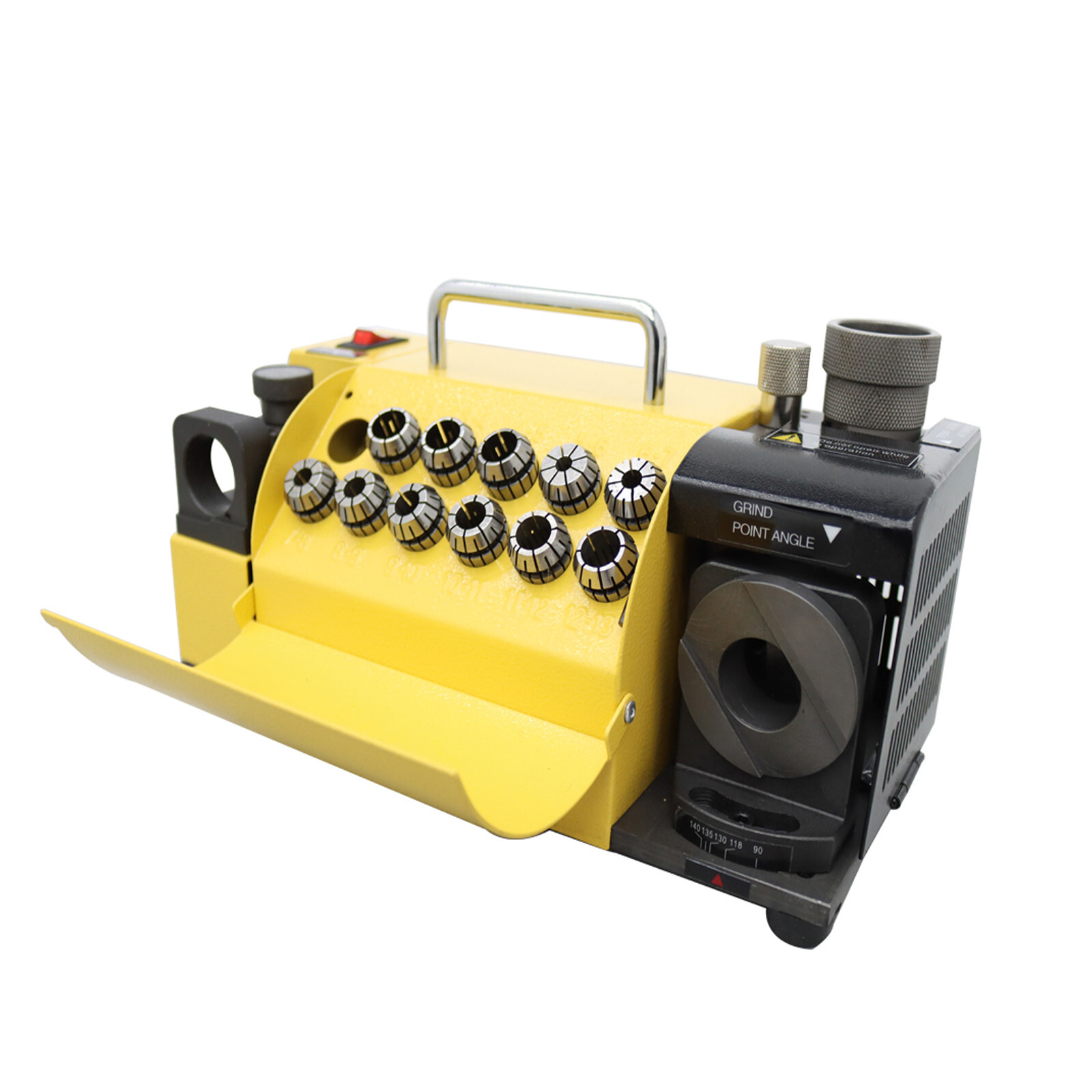 13A Model Drill Bit Grinder Drill Sharpening Machine 110V 120W 100-135 Angle