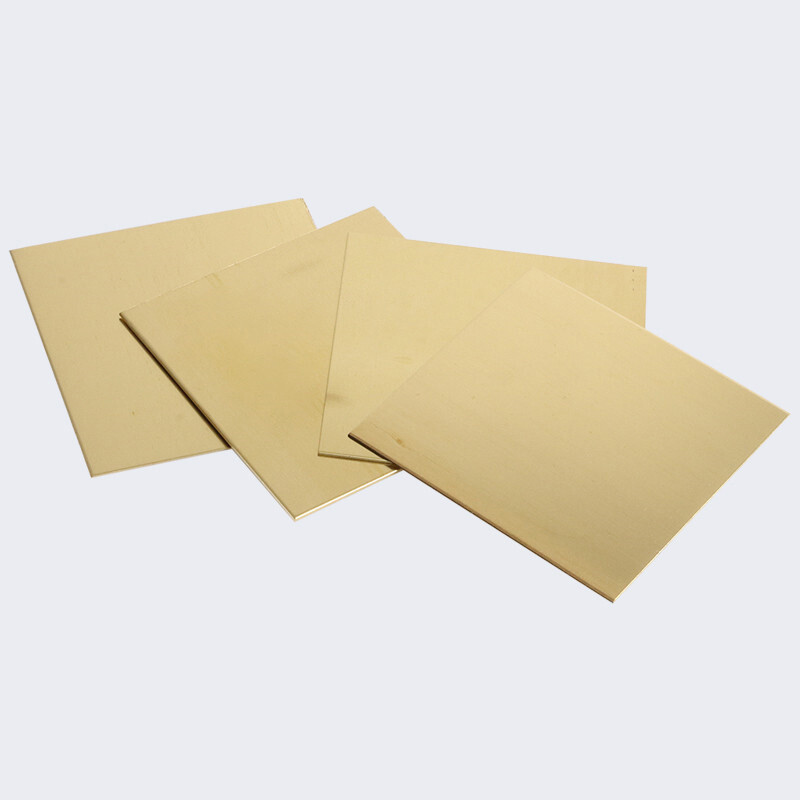 Brass Sheet Plate Block 0.5/0.8/1/1.2/1.5/2/2.5/3/4/5/6mm Thick DIY Model Making