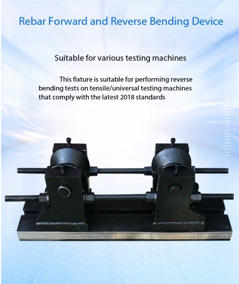 Standard Steel Bar Positive and Negative Bending Device Testing Machine