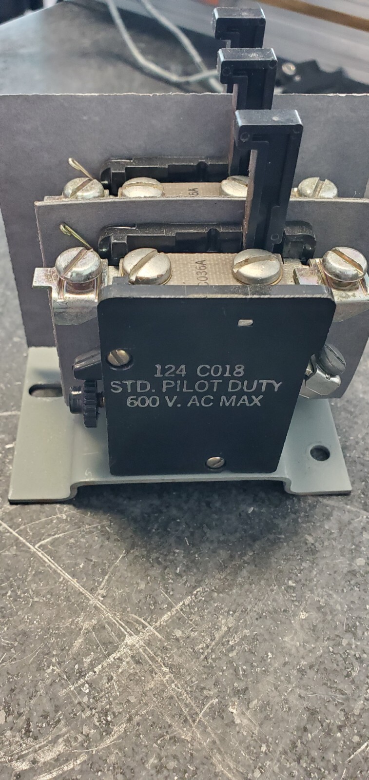 GE Overload Relay for Hardinge HLV lathe
