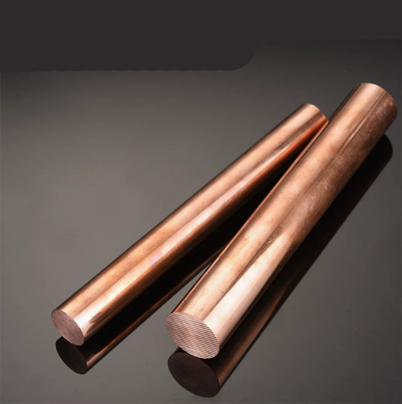 Copper Round Bar Rod 10mm 12mm 13mm 14mm 15mm 16mm 18mm 20mm 22mm 25mm to 65mm