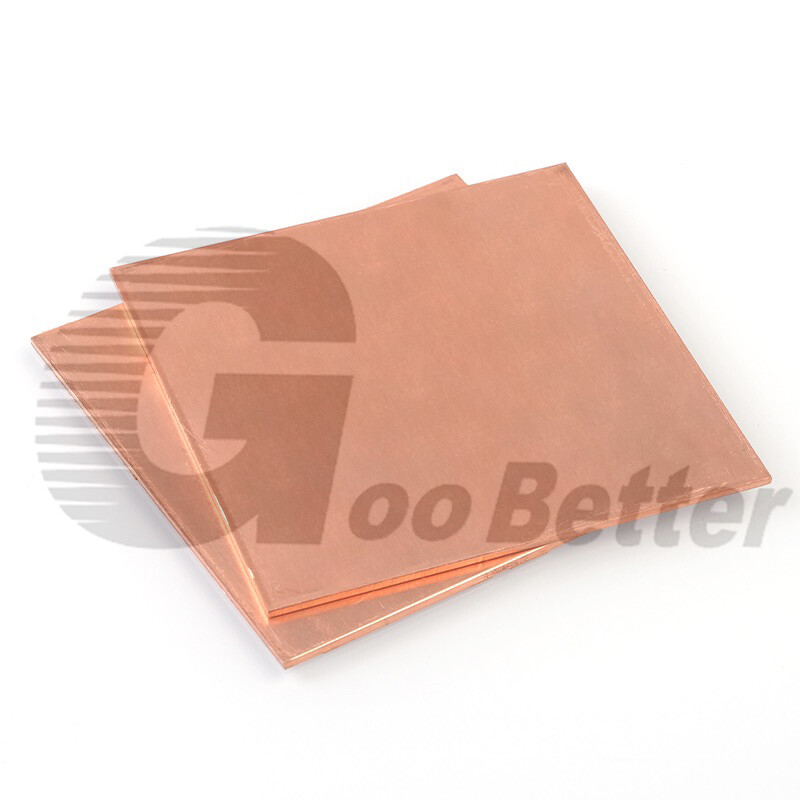 T2 Copper Sheet Plate Metal guillotine Offcuts 0.8mm to 10mm Thick Multiple Size