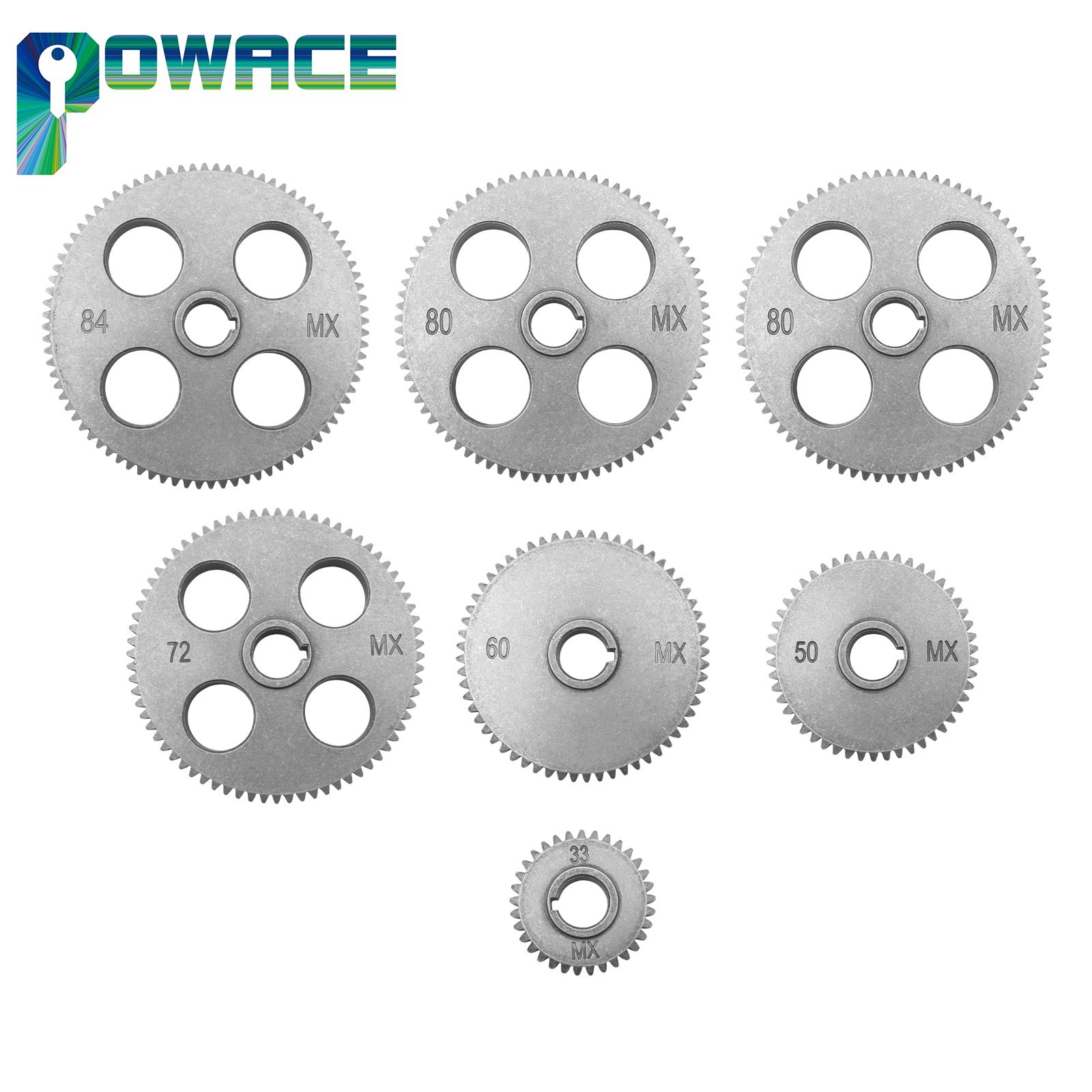 80T/60T/50T/45T/40T/35T/30T/25T/20T metal gears for CD210 WM210 mini lathe metal