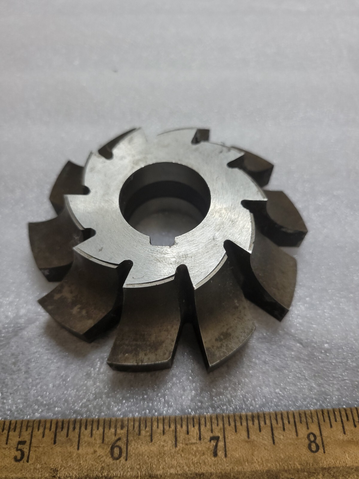 NTD 5/8″ RADIUS HS CORNER ROUNDING MILLING CUTTER, 3 1/2″ x 5/8R x 1 LH