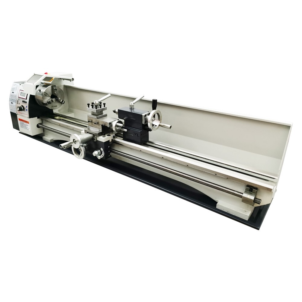 53.94*11.81″ Precision Long Metal Lathe WM210V Brushless Bench Lathe 110V 1100W