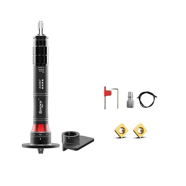 Mini Pneumatic Chamfering Machine – Adjustable 0.1-0.9mm for Metal, Plastic, Acr