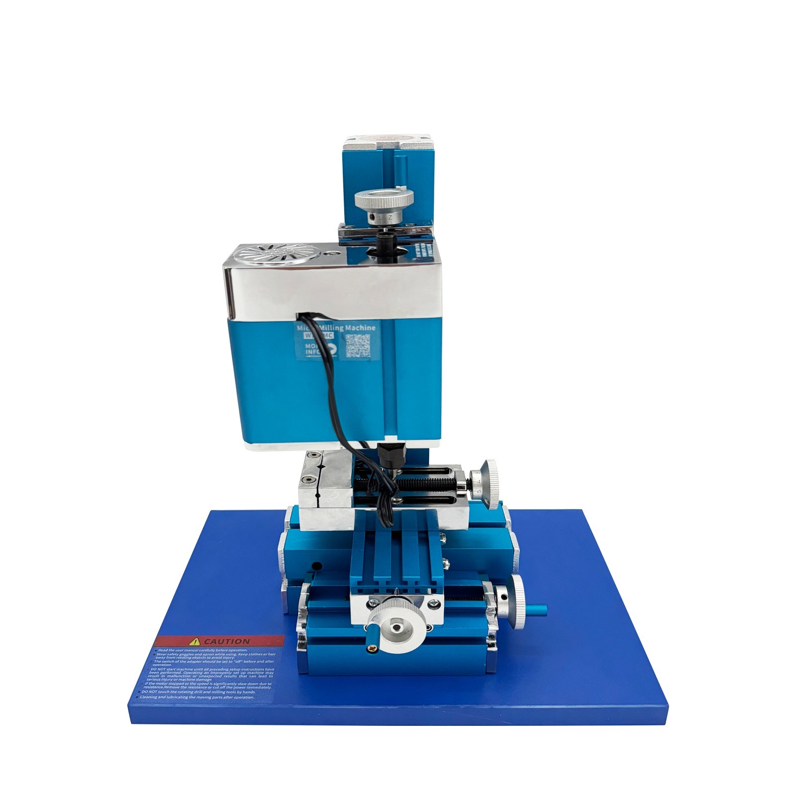 100-240V 36W Mini Milling Machine 3000RPM Benchtop DIY Metal Wood Tool