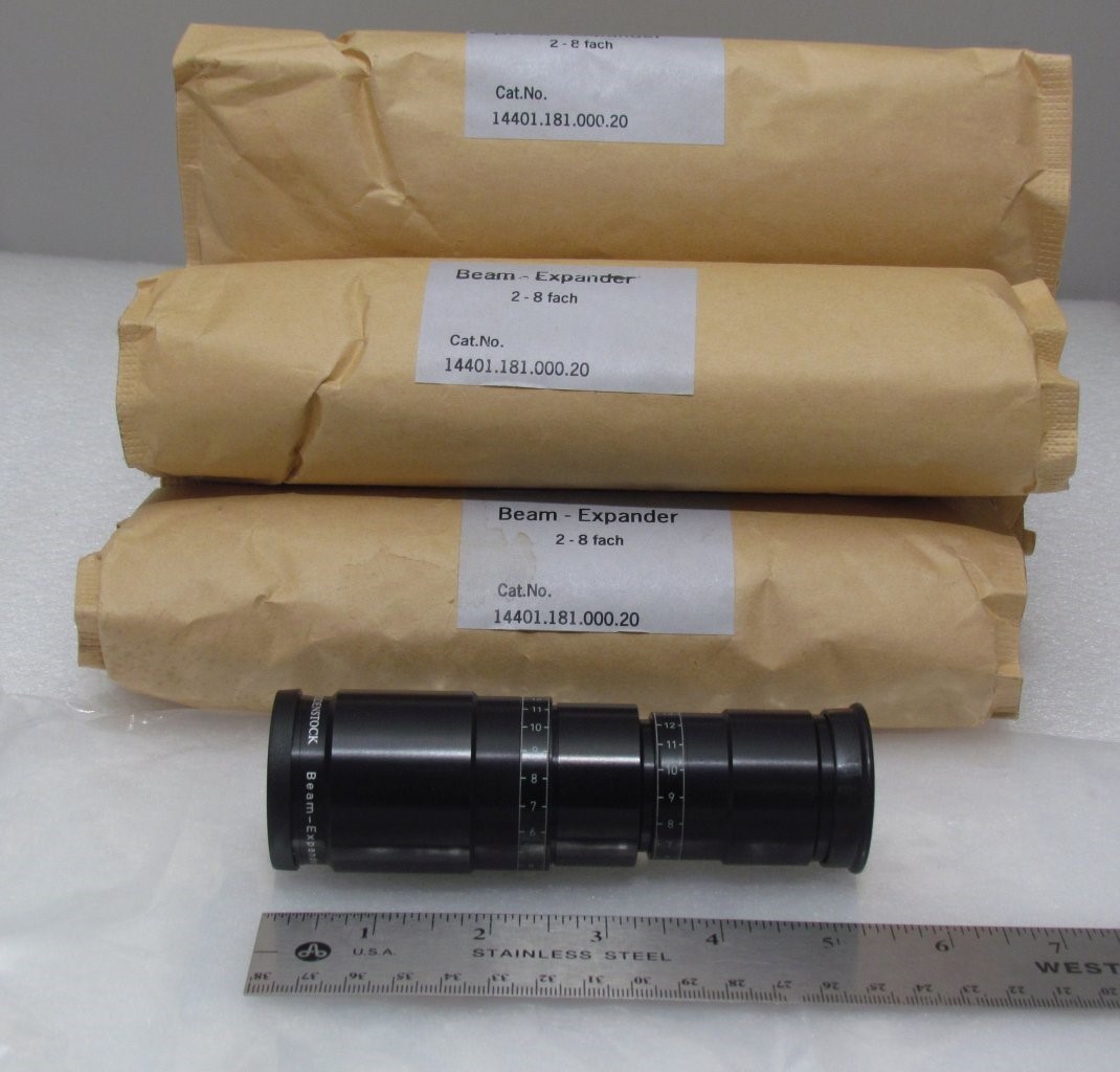 NEW Rodenstock/Linos Laser Beam-Expander 1064nm,2-8X,4mm to 31mm,4401-181-000-20