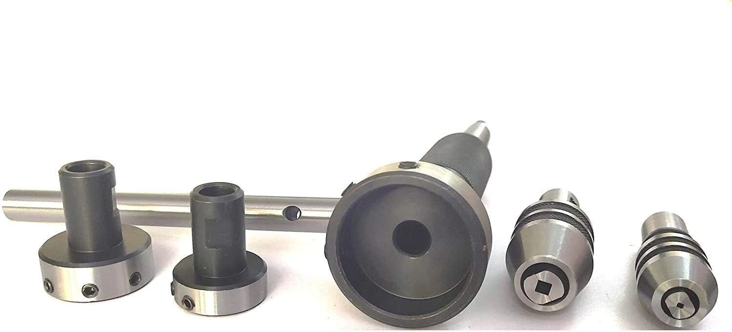 Tapping, Reaming & Threading Attachment Tailstock Die Holder Set- USA FULFILLED