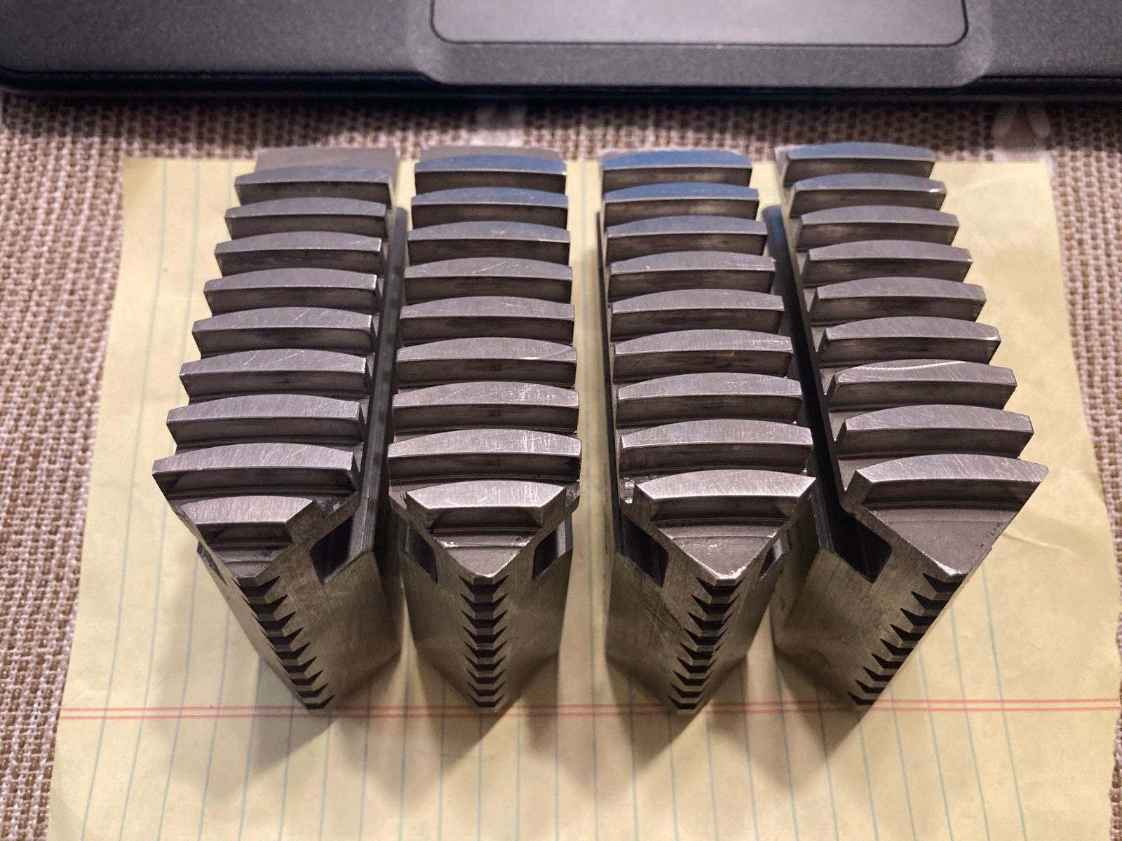 4 pc Set Hard Jaws for 8″ Chuck 3-881-408P TMX