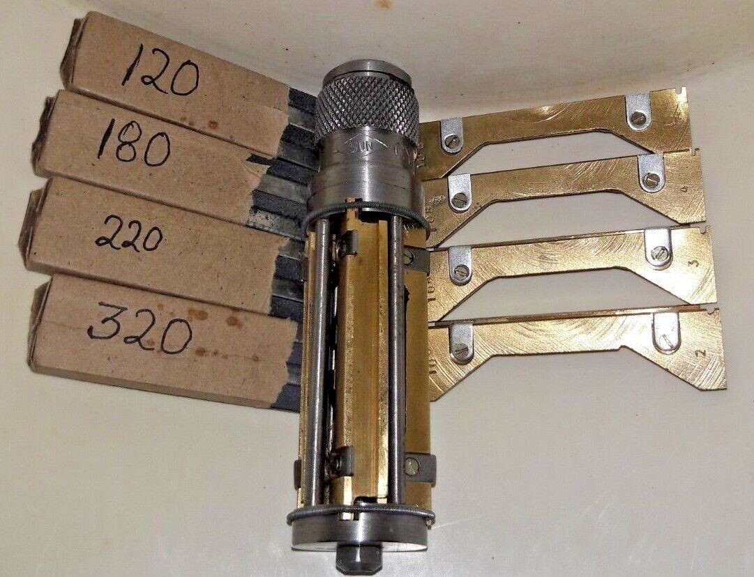 CYLINDER ENGINE HONE KIT 2-1/2″ to 5-1/2″ Honing Machine + 4X SET OF STONES KIT