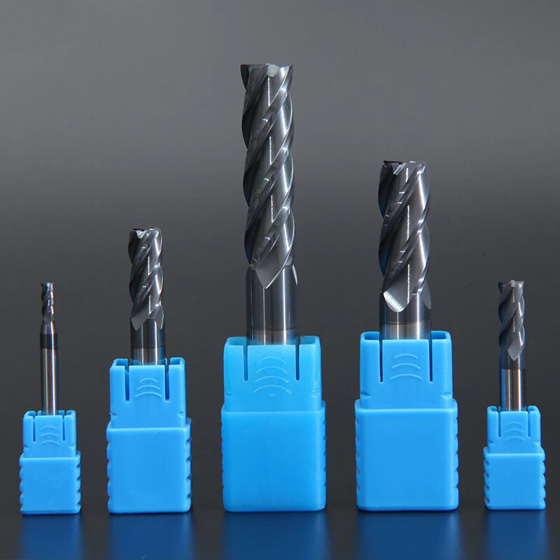 Flutes Carbide End Mill Alloy Tungsten Steel Cutting Milling CNC Machine HRC50