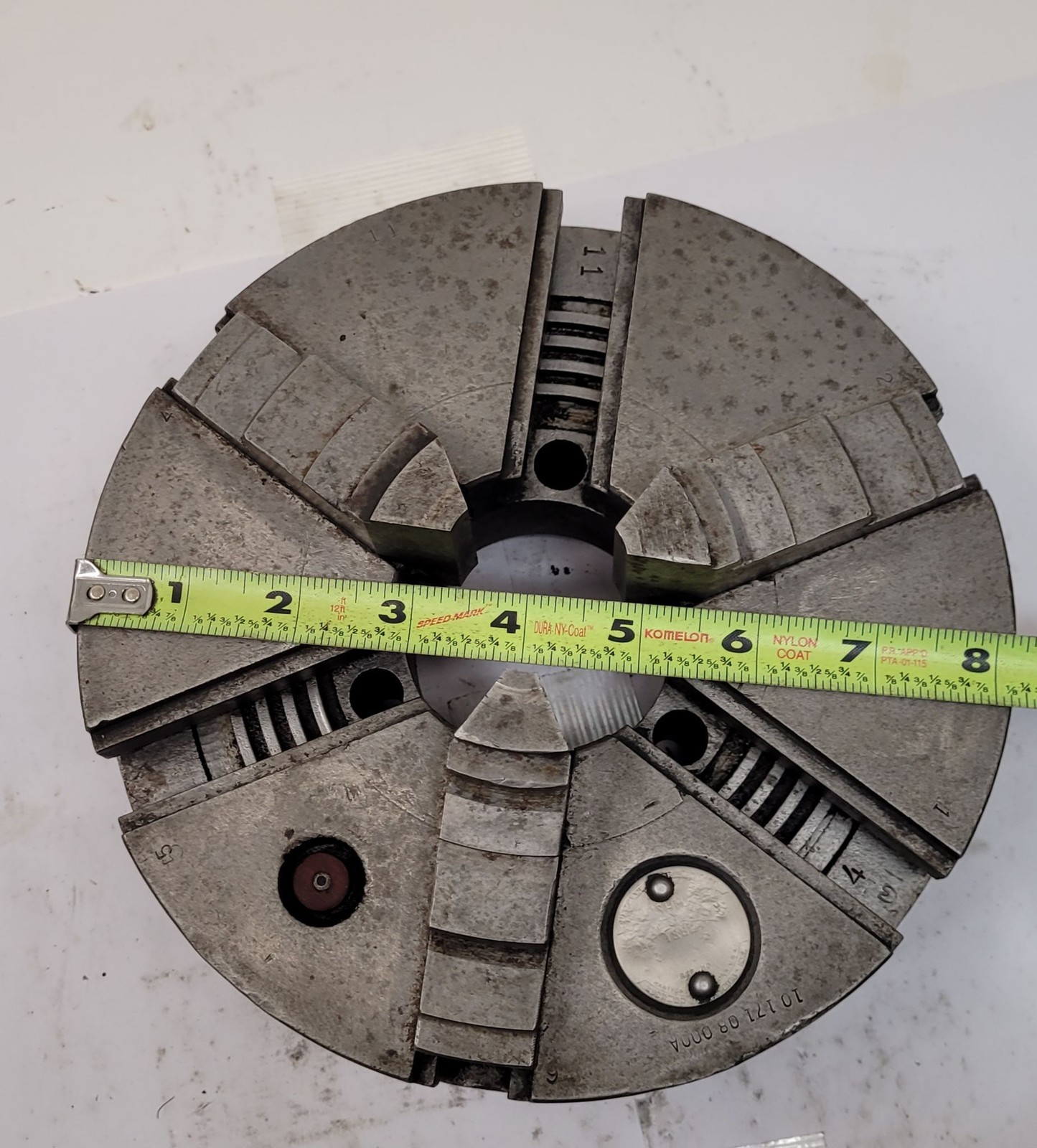 Cushman Lathe Chuck 8″ – 3 Jaw