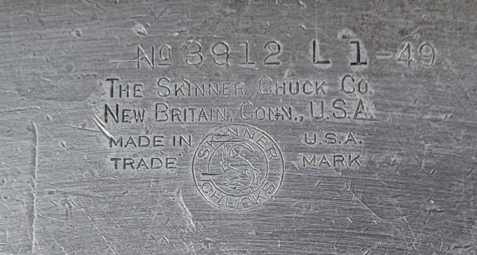 12in Skinner Chuck – 3 Jaw