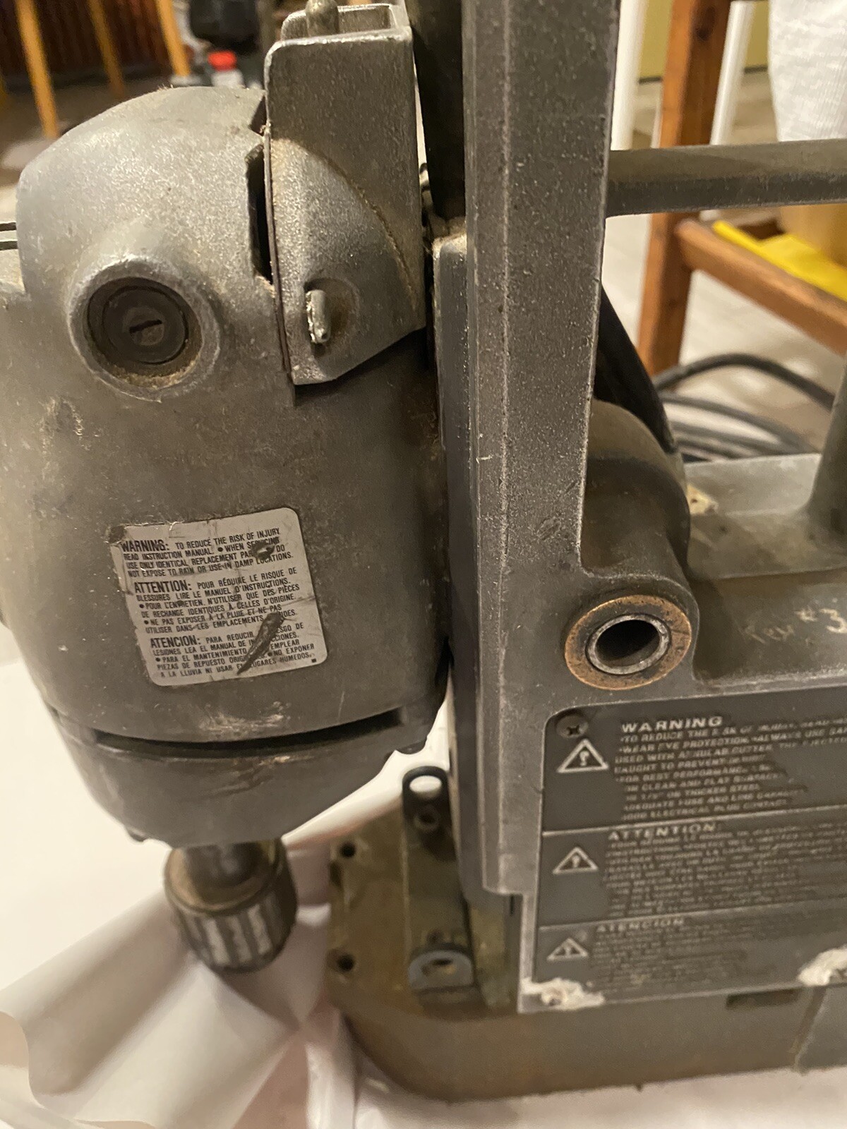 Black And Decker 1/2 Magnetic Drill Press #1557 Works