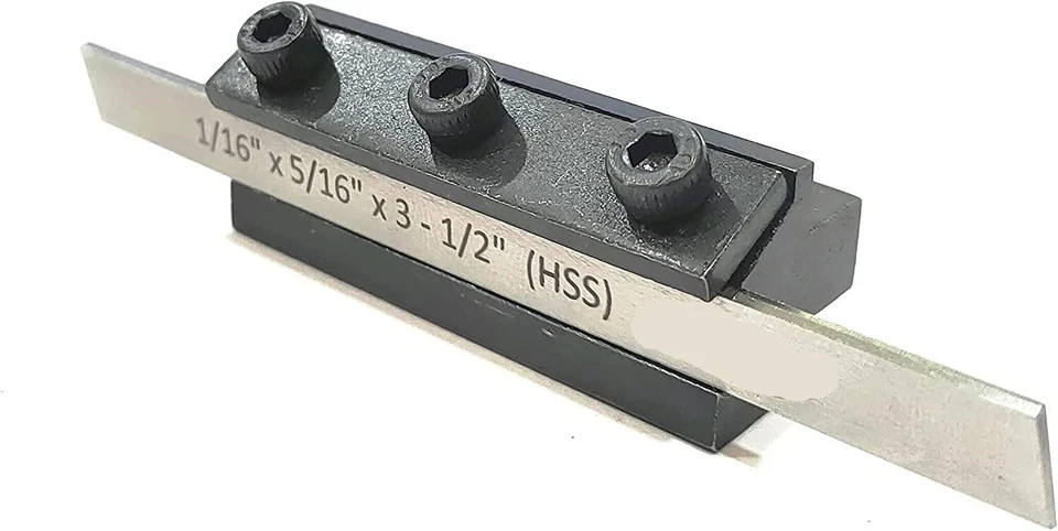ADI Non- Adjustable T-Parting Cut off Holder with Blade for Lathe Machine Tool