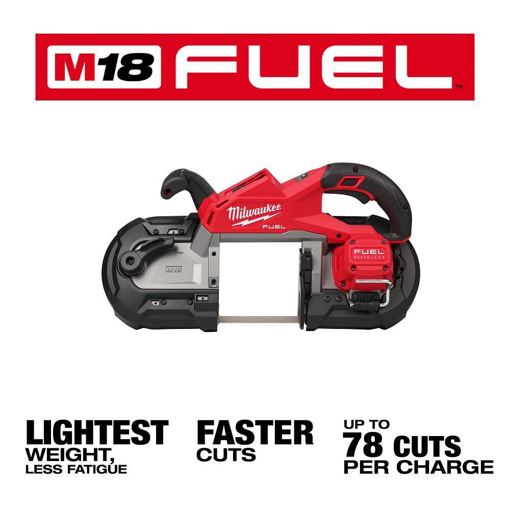 Milwaukee M18 Fuel Deep Cut Band Saw (Bare Tool)