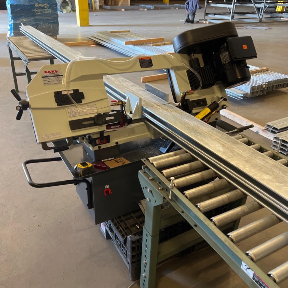KAKA BS-912B, 9 inch Horizontal Metal Cutting Band Saw,115-60HZ-1PH