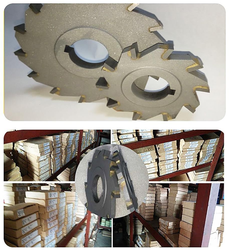 Carbide Insert/Tipped Slot/Side Milling Cutter 63mm-200mm Straight Tooth