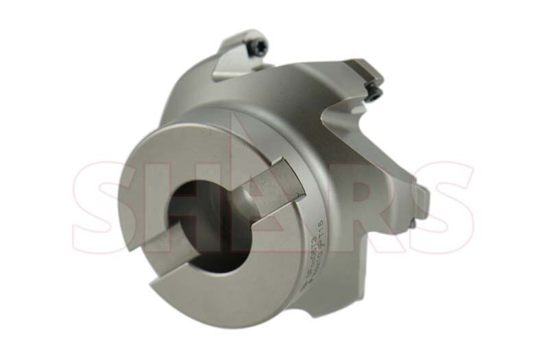 Shars 3″ 45° Indexable Face Mill for OFKT Insert 6 Flutes 2 OAH NEW P}