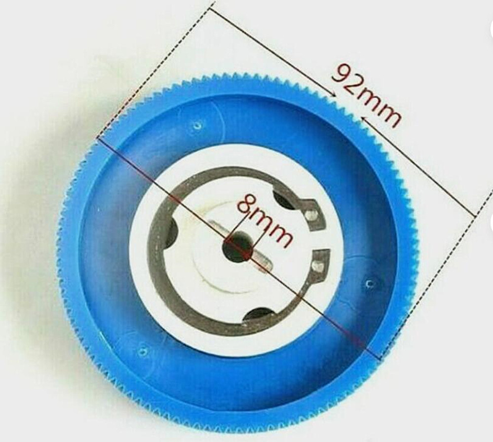 CNC Milling Machine Part 92mm Gear &Hub ALSGS For AL-310S Servo Power Feed Model