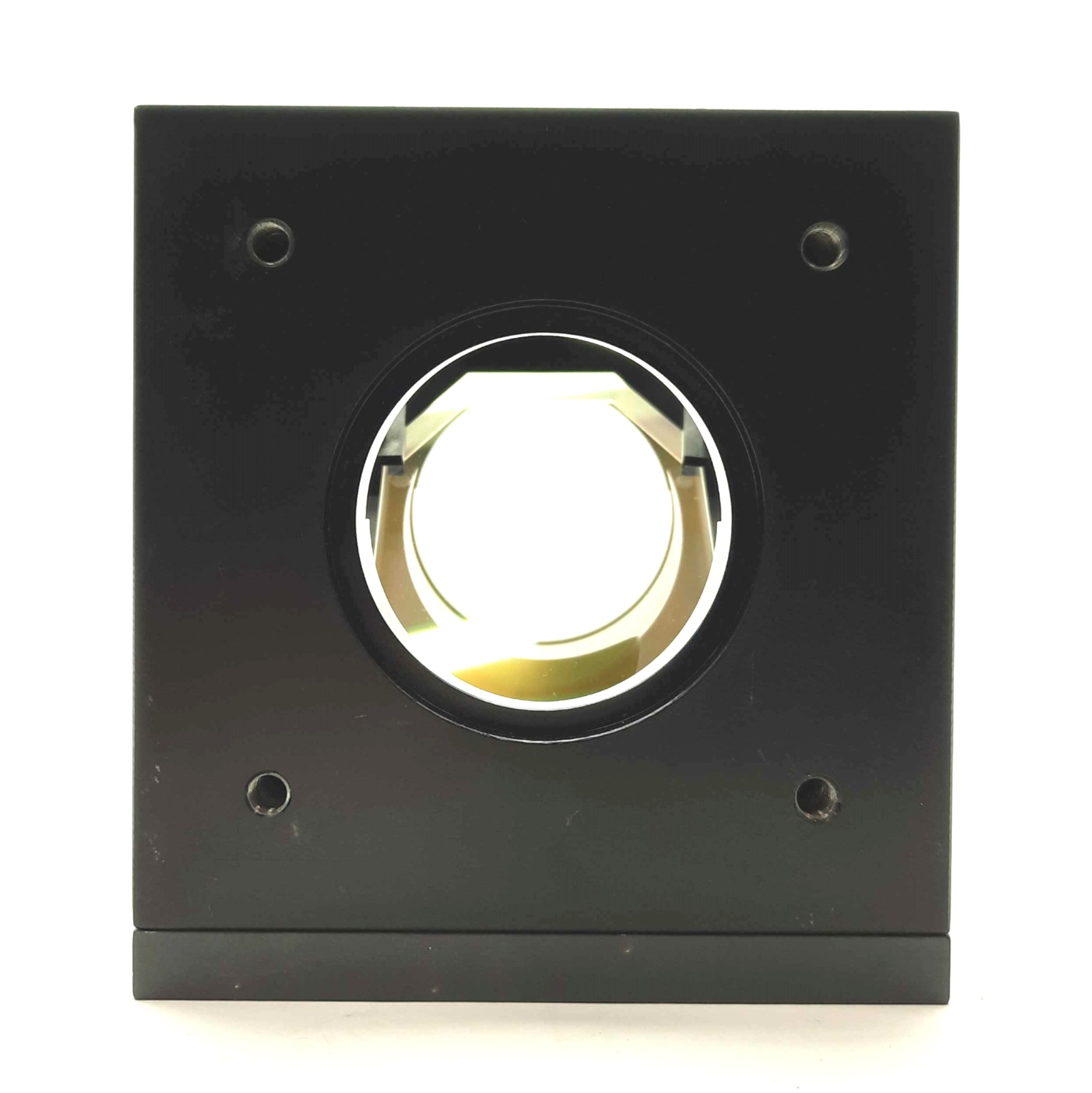 Spiricon YAG LASER Beam Splitter 1¾ to 1¾ & 3¼” Apertures 2.5″ C2C Cube Mounted